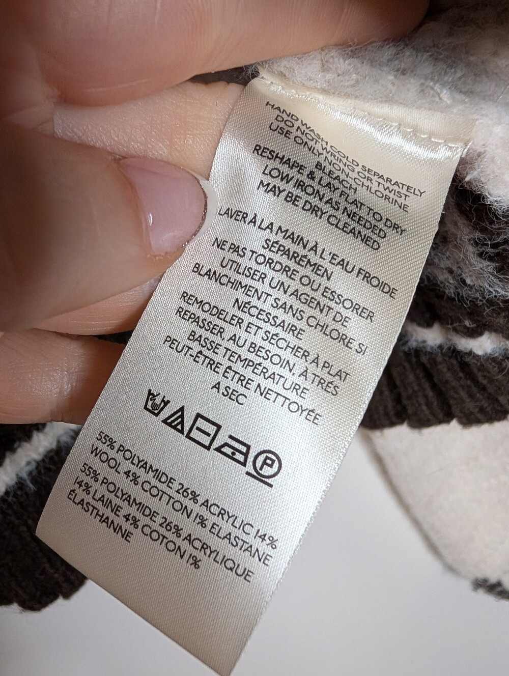 Free People We The Free Millie Fair Isle Cardigan Sweater Medium Boho Wool Blend - Picture 4 of 6